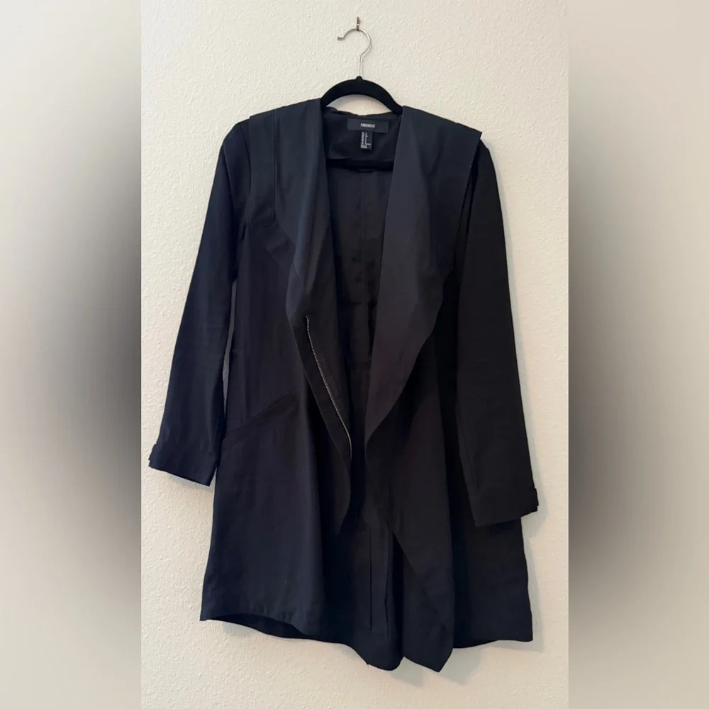Forever 21 Trench Coat - Picture 3 of 5